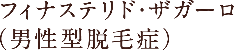 フィナステリド・ザガーロ（男性型脱毛症）